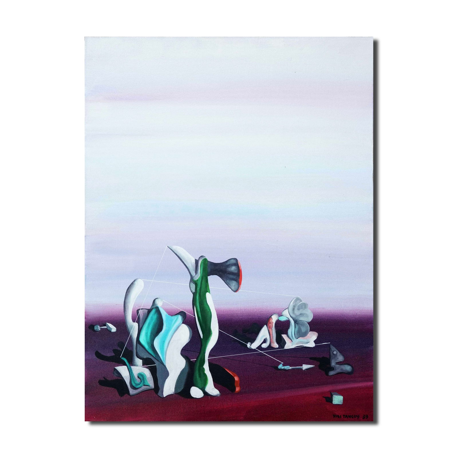 YVES TANGUY (1900-1955), ATTRIBUTED TO, OIL ON CANVAS (1 of 3)