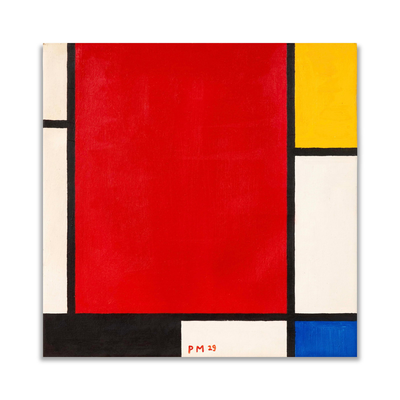 PIET MONDRIAN (1872-1944), ATTRIBUTED TO, OIL ON CANVAS (1 of 3)