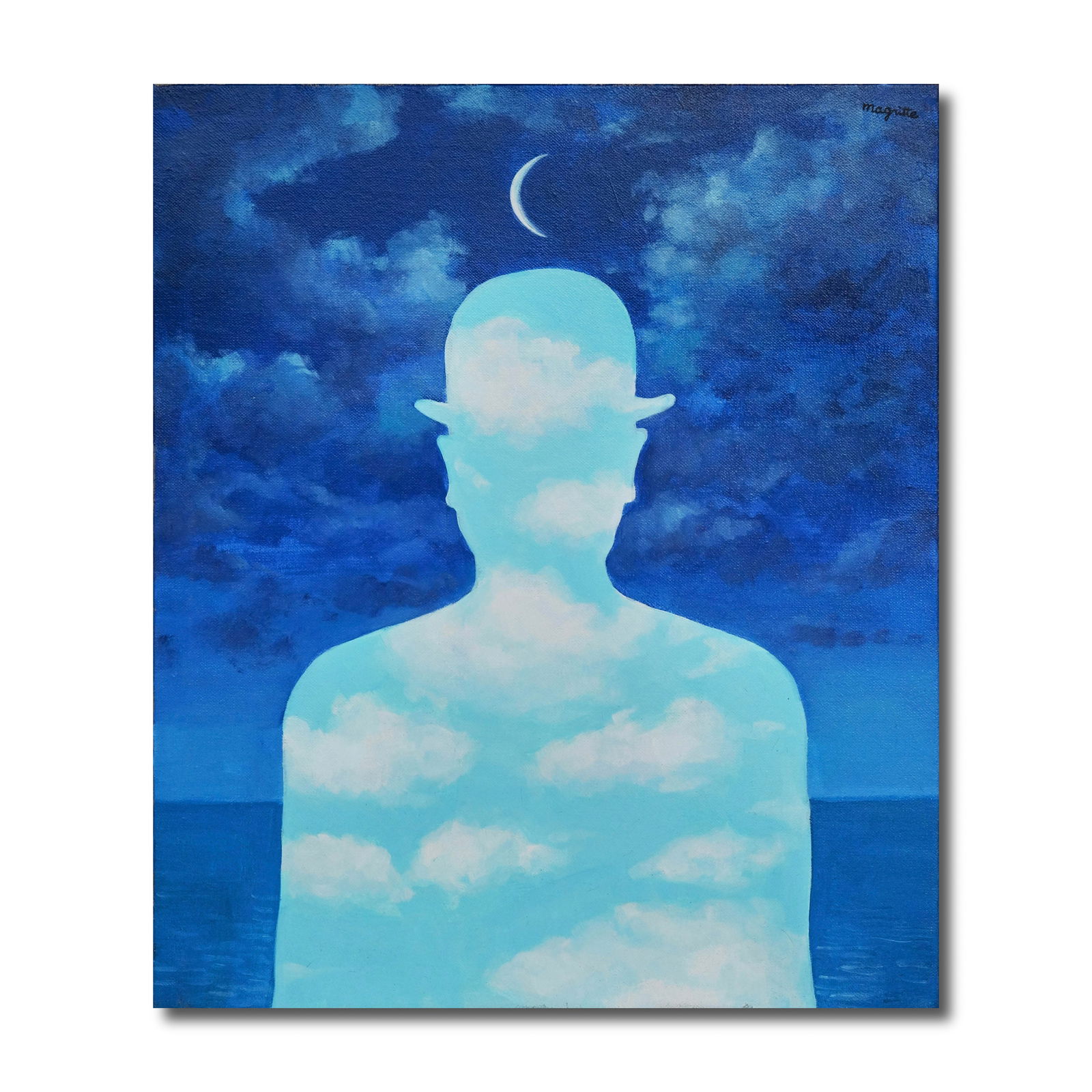 RENÉ MAGRITTE (1898-1967), ATTRIBUTED TO, OIL ON CANVAS (1 of 3)