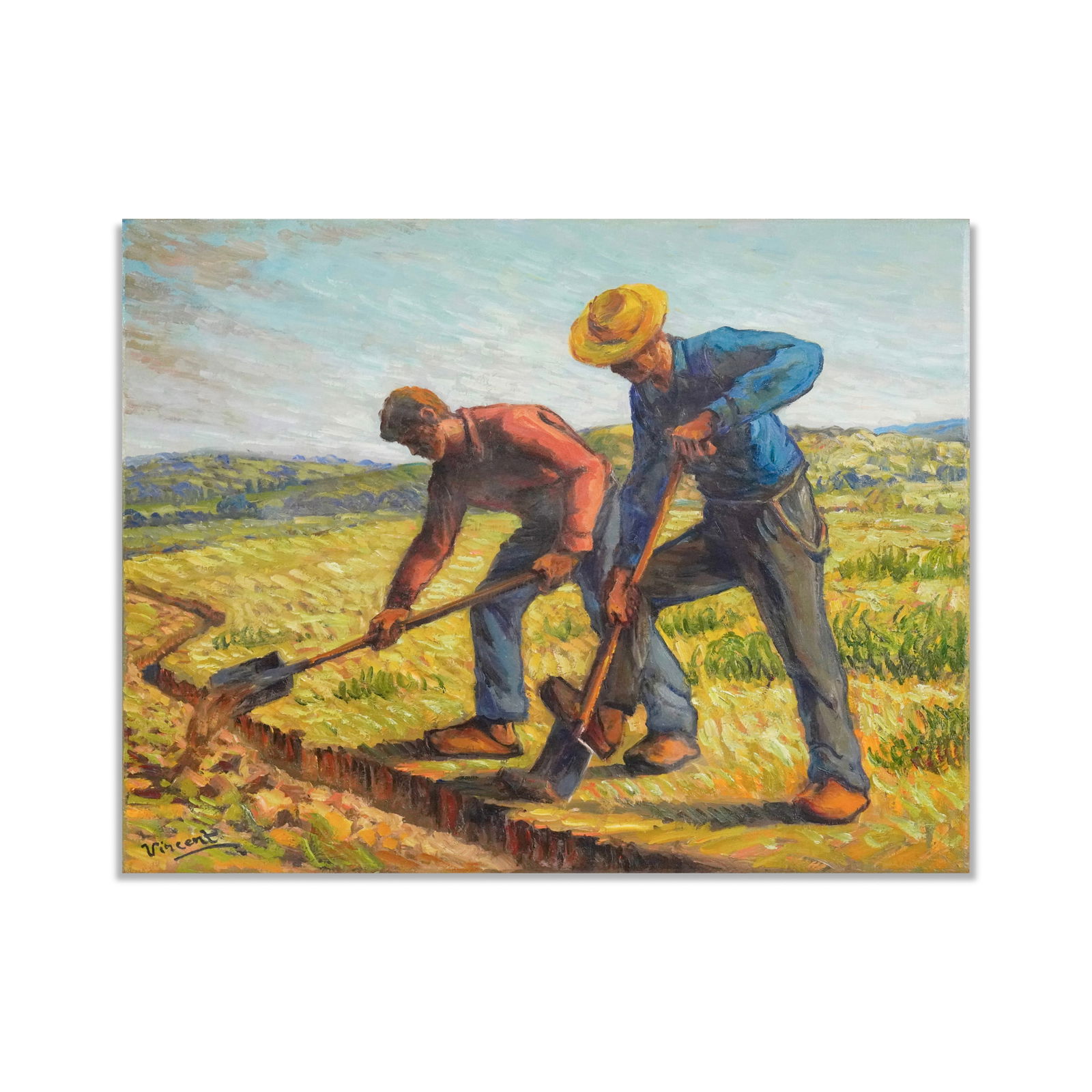 VINCENT VAN GOGH (1853-1890), ATTRIBUTED TO, OIL ON CANVAS (1 of 3)