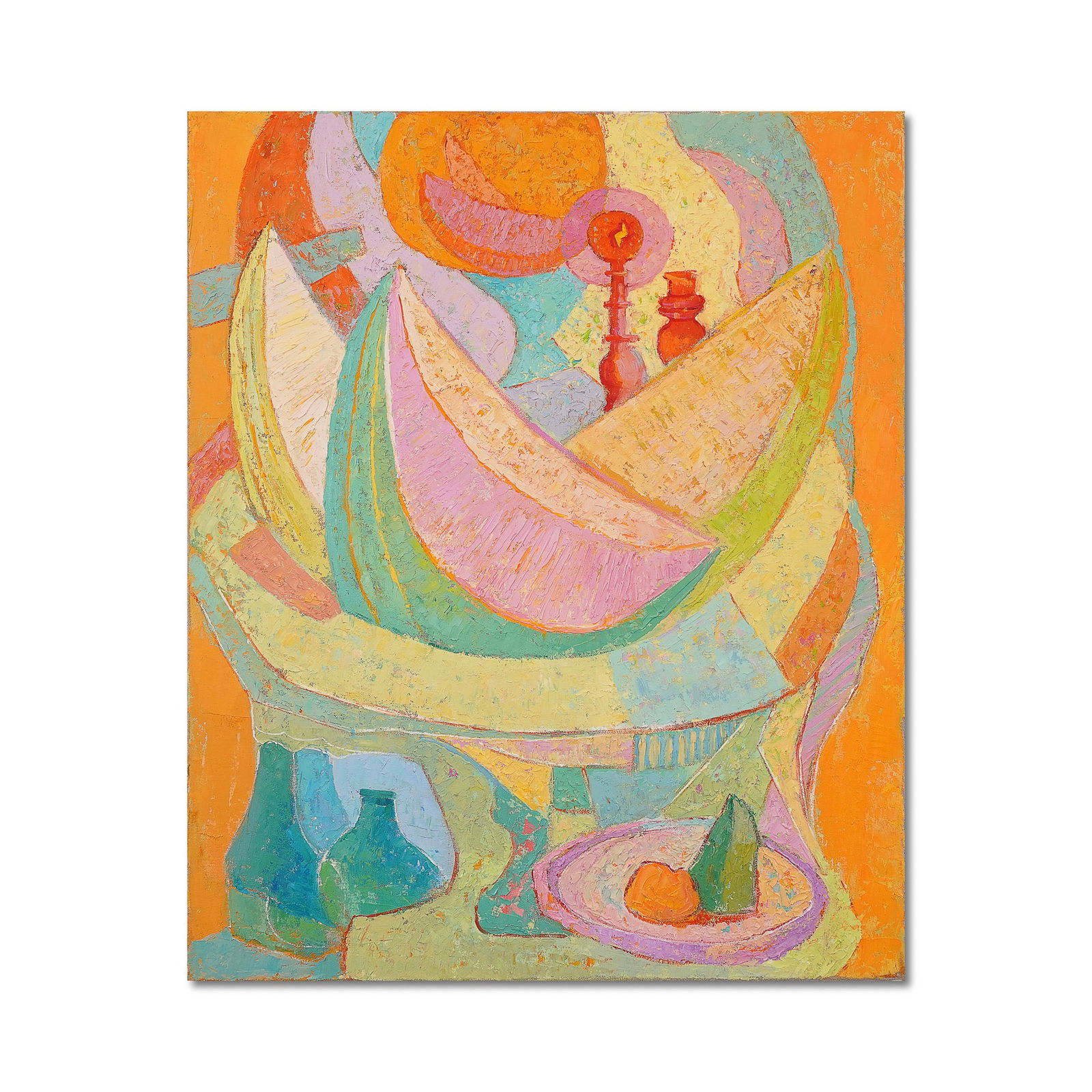 PEDRO CORONEL (1921-1985), ATTRIBUTED TO, OIL ON CANVAS (1 of 3)