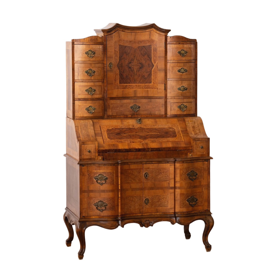 19TH CENTURY AUSTRIAN MARQUETRY SIDE CABINET (1 of 5)