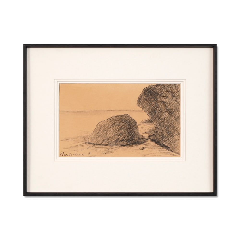 CLAUDE MONET (1840-1926), ATTRIBUTED TO, PENCIL ON PAPER (1 of 2)