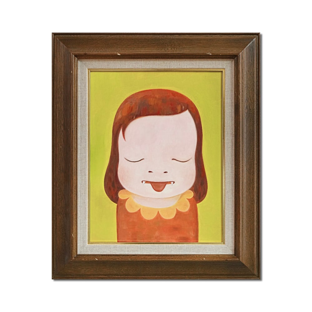 YOSHITOMO NARA (B.1959), ATTRIBUTED TO, ACRYLIC ON CANVAS (1 of 2)