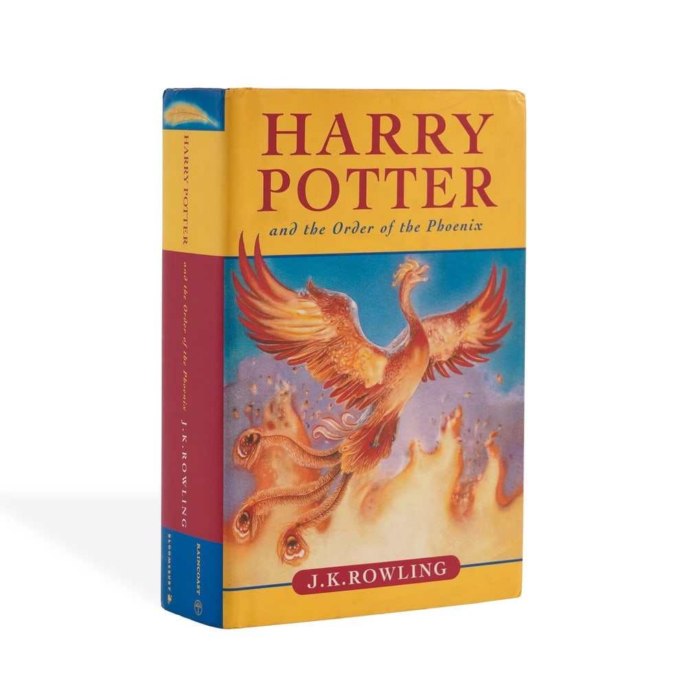 J.K. ROWLING SIGNED "HARRY POTTER AND THE ORDER OF THE PHOENIX" FIRST EDITION (1 of 5)