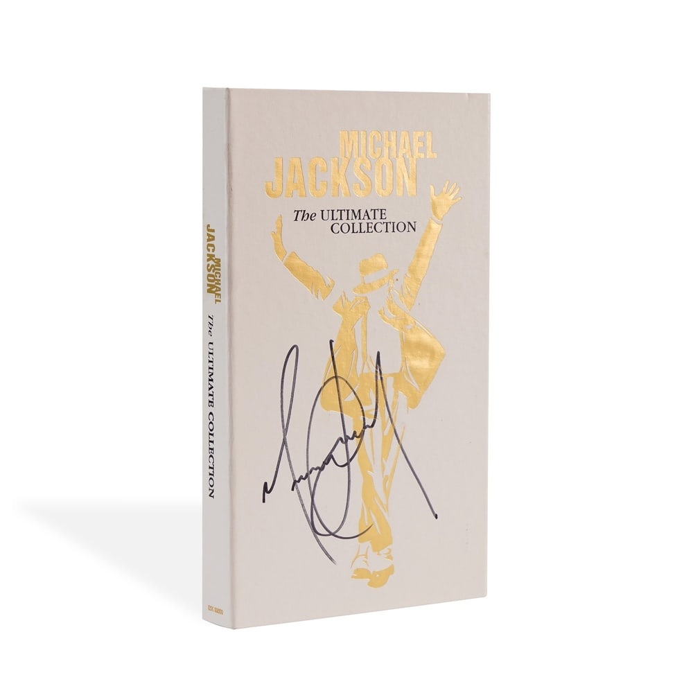 MICHAEL JACKSON SIGNED "THE ULTIMATE COLLECTION" BOX SET (2004) (1 of 3)