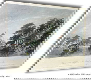 19th Century Chinese Landscape Engravings by Thomas Allom - Set of 6: Art > Prints & Multiples>Wall Art>Home Décor This beautifully curated set of six hand-colored engravings, drawn by Thomas Allom and engraved by prominent 19th-century artists, showcases picturesque C