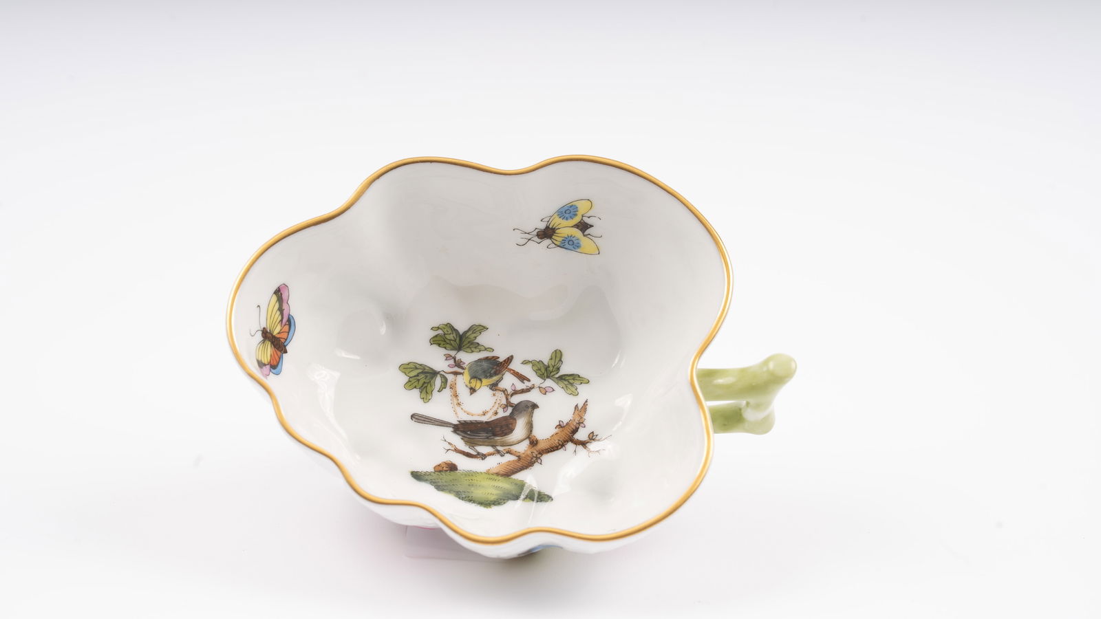 Herend Rothschild Leaf Bowl (1 of 6)