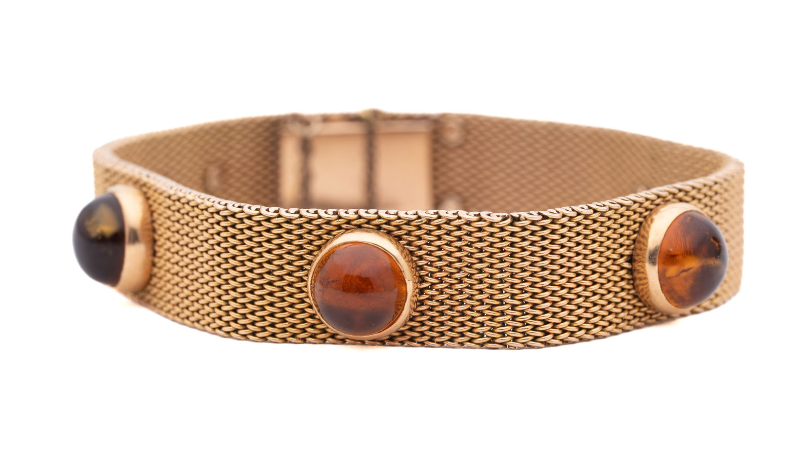 Burle Marx 18k Citrines Cabuchon Bracelet (1 of 7)