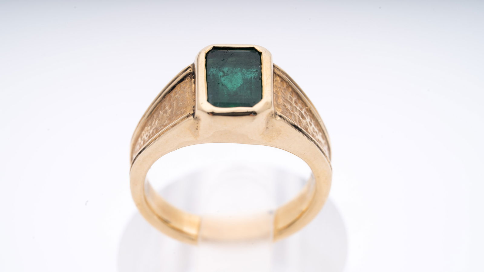 Emerald & 14k Gold Ring (1 of 7)