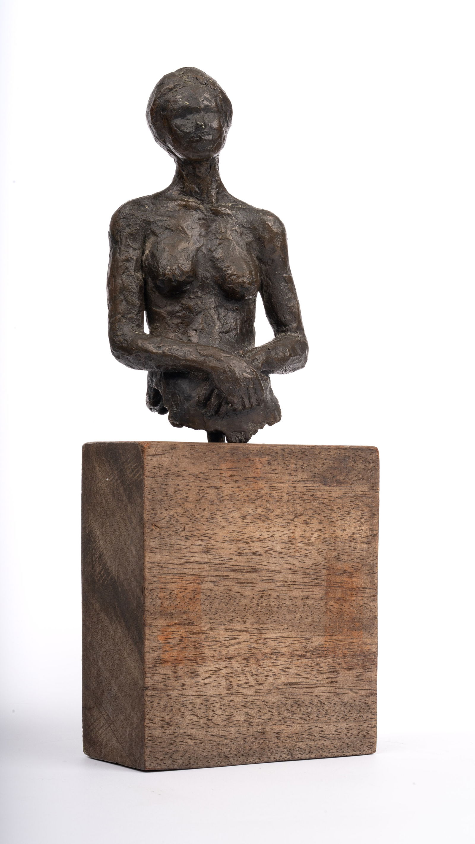 Bronze Bust Lady Signed Else 1976 (1 of 7)