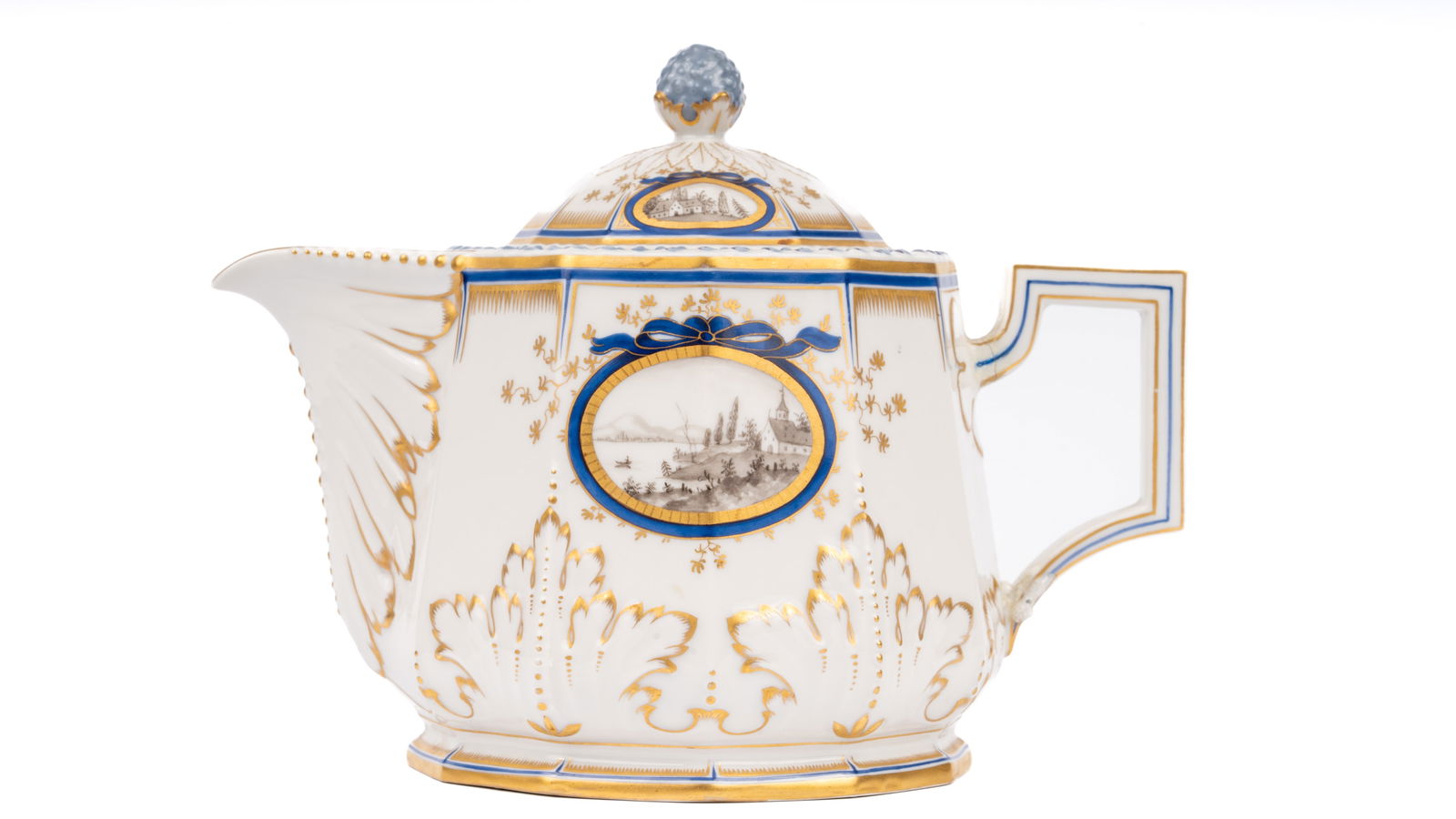 Nymphenburg Pearl King Porcelain Teapot (1 of 7)