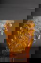 Lalique "Bacchantes" Amber Crystal Vase 80th Anniversary Edition