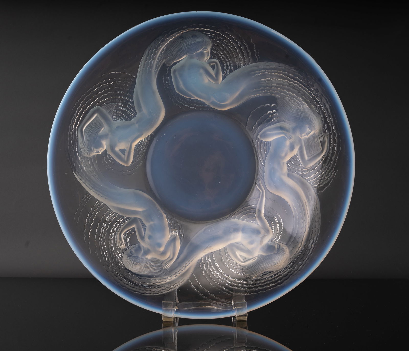 Rene Lalique "Calypso" Opalescent Glass Bowl (1 of 6)