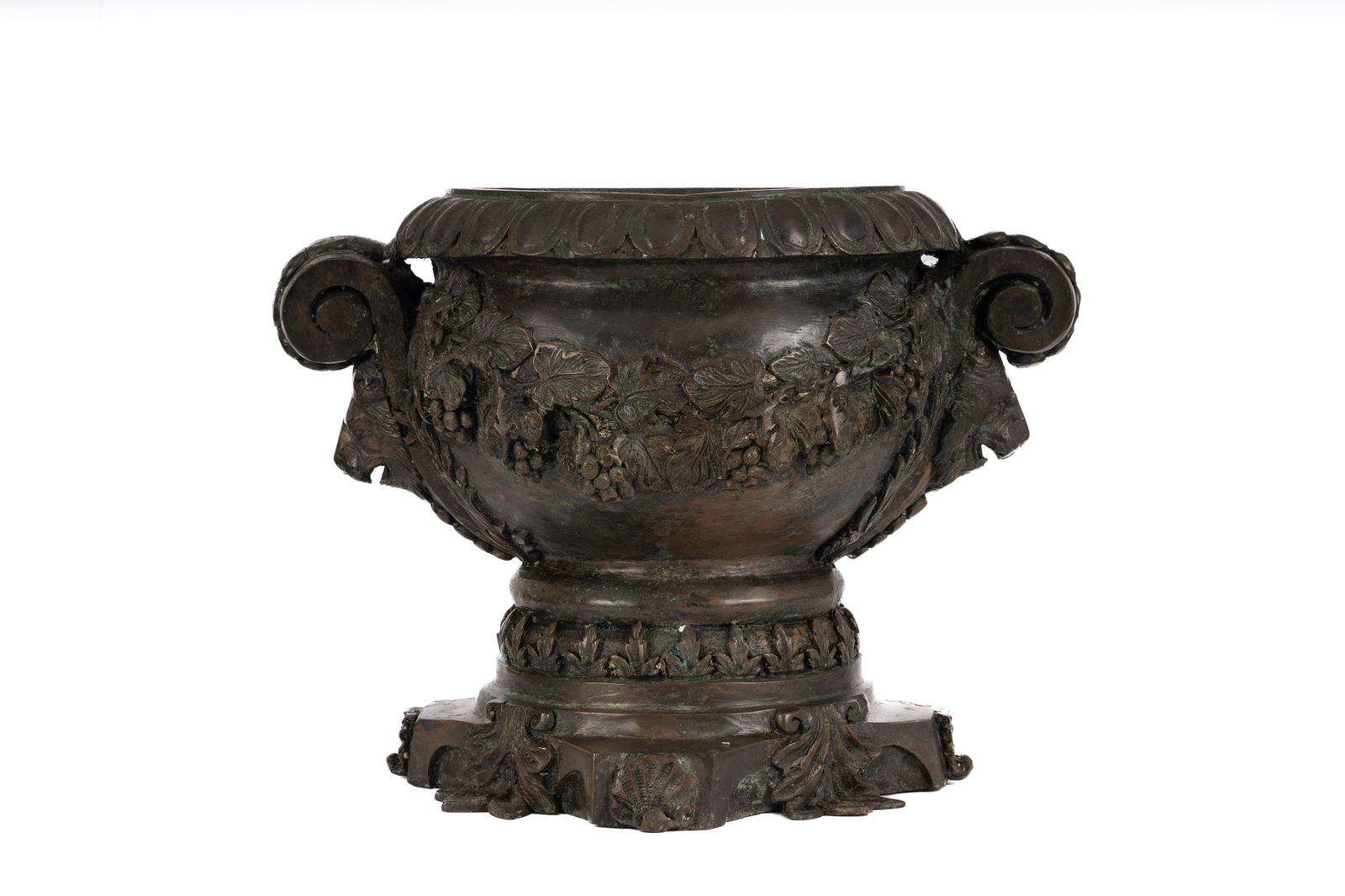 Maitland Smith Bronze Planter (1 of 4)