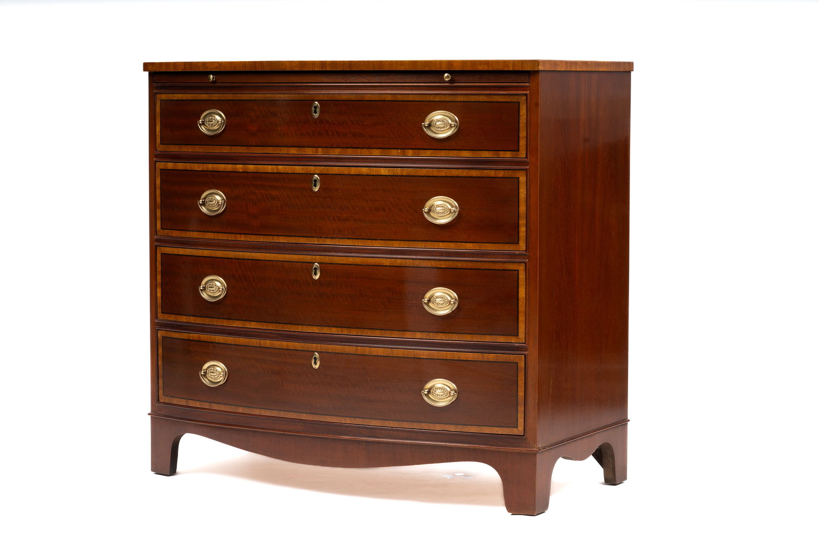 Baker Inlaid Mahogany Bachelor’s Chest (1 of 6)