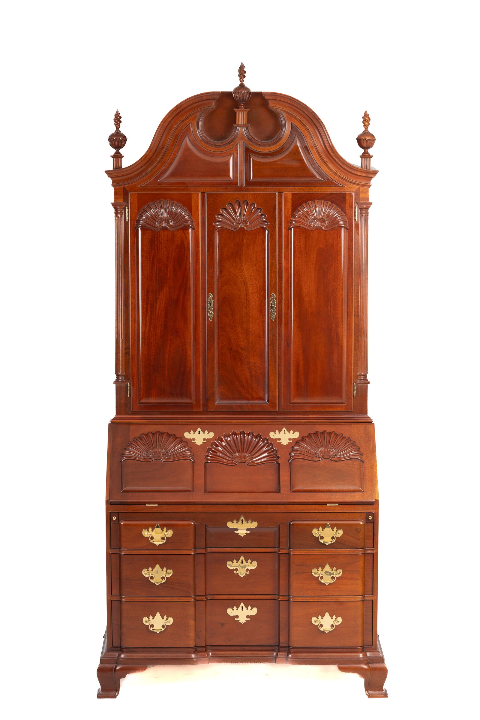 Kindel Winterthur Chippendale-Style Secretary Desk (1 of 7)