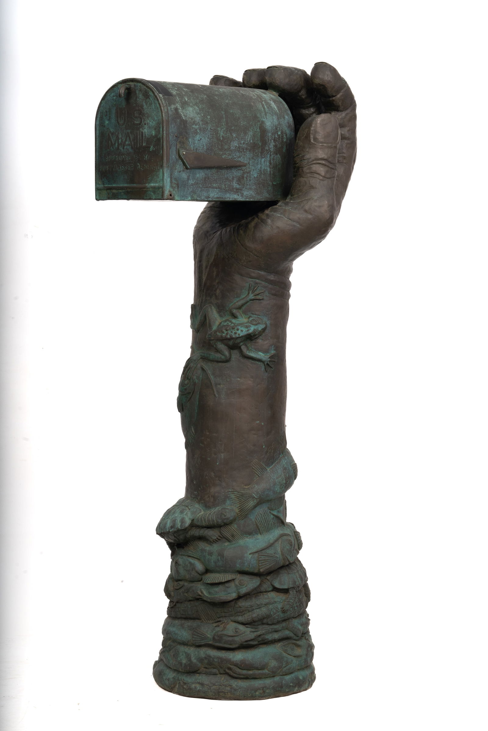Frank Fleming Bronze Mailbox Sculpture (1 of 11)