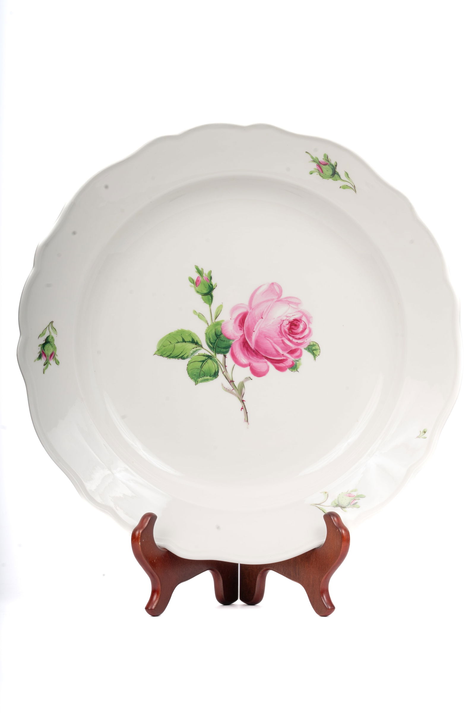 Meissen "Rose" Porcelain Charger (1 of 3)