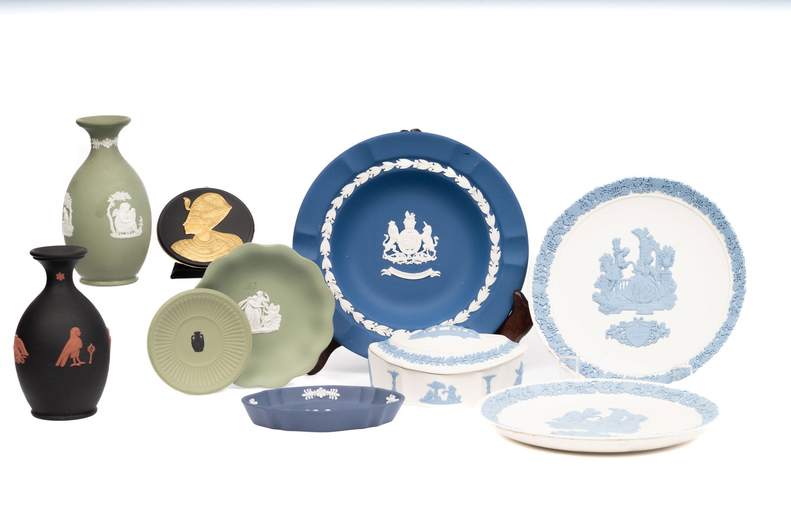 Group of Wedgwood Jasperware and Relief Pottery (1 of 5)