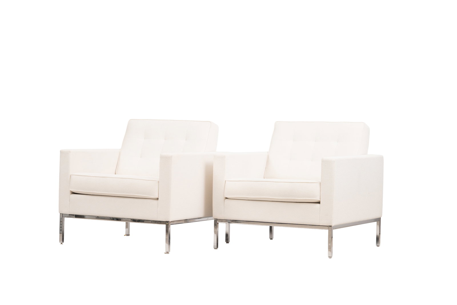 Florence Knoll Lounge Chairs - KT collection pair (2015) (1 of 5)