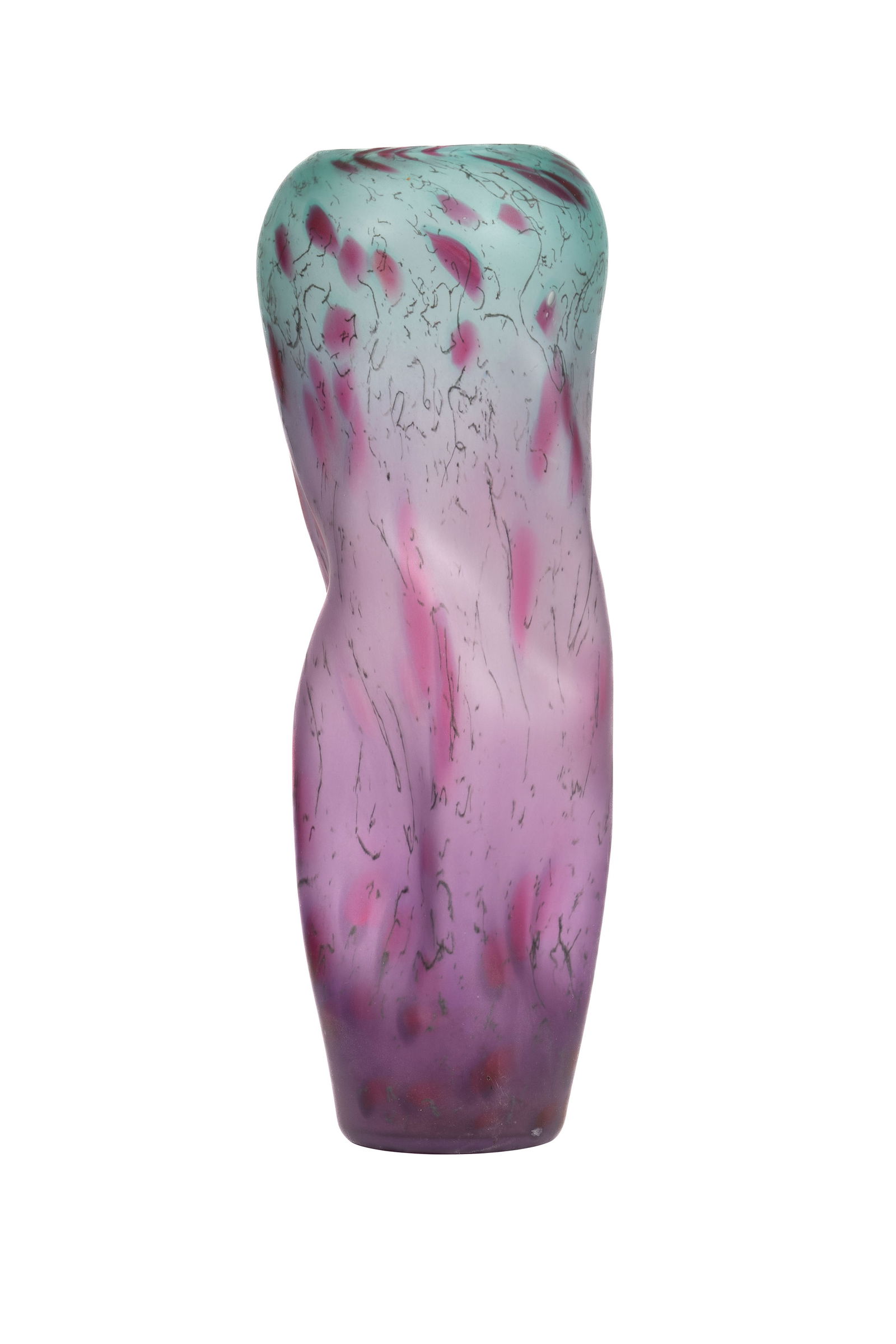 Curtis Brock Art Glass Vase (1 of 4)