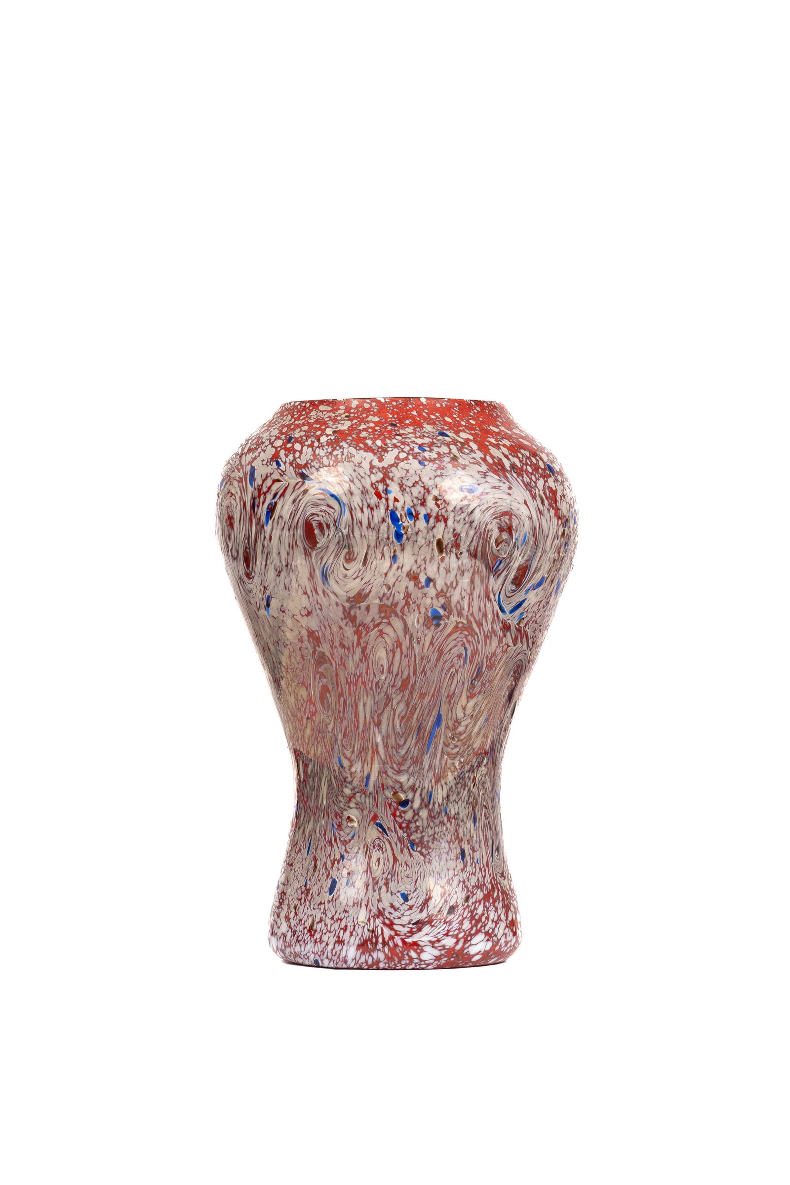 John Moncrieff Ltd. (Monart) 'Paisley Pattern' Art Glass Vase (1 of 3)