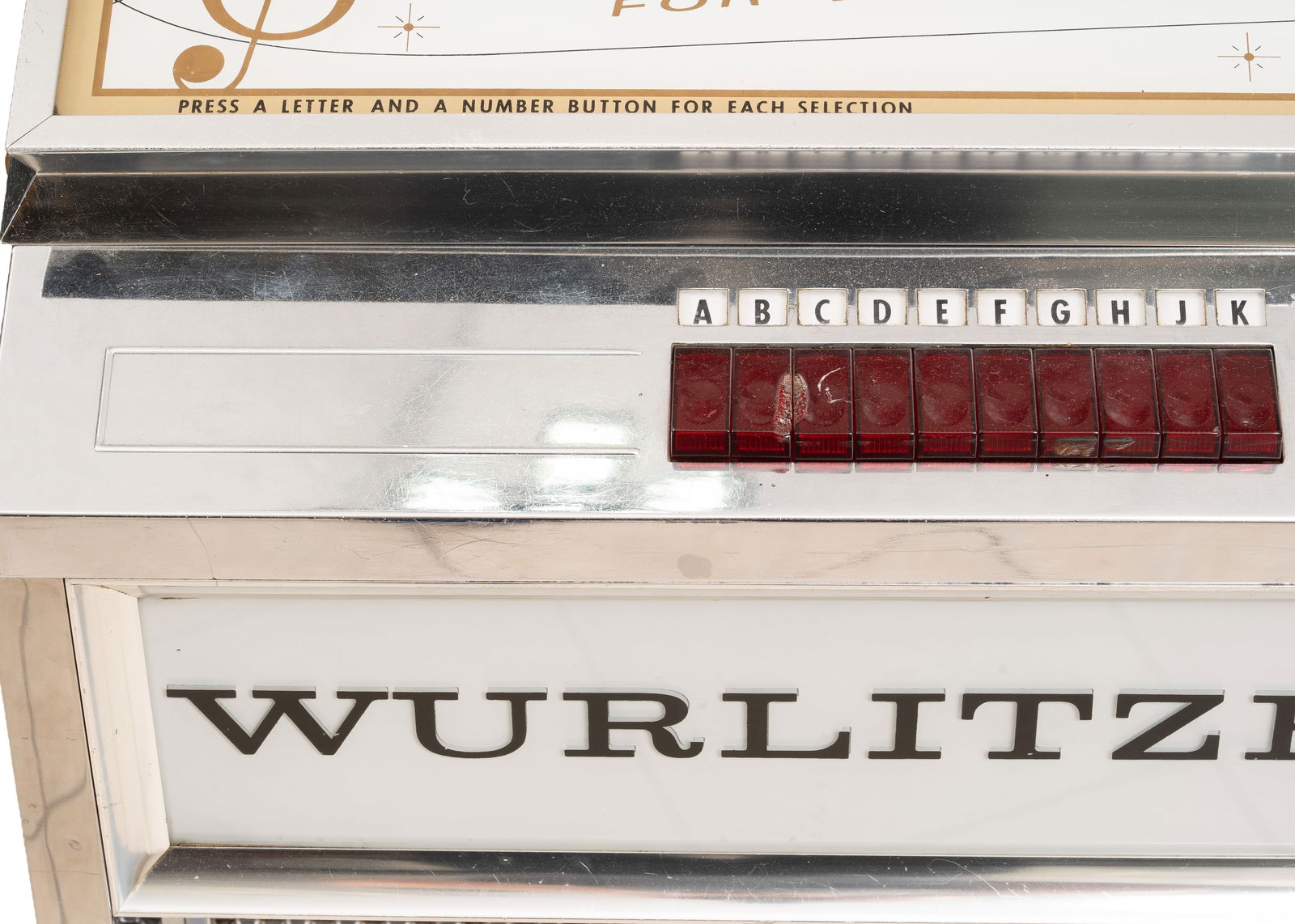Wurlitzer Model 2710 Stereo Jukebox, c. 1963 - 6