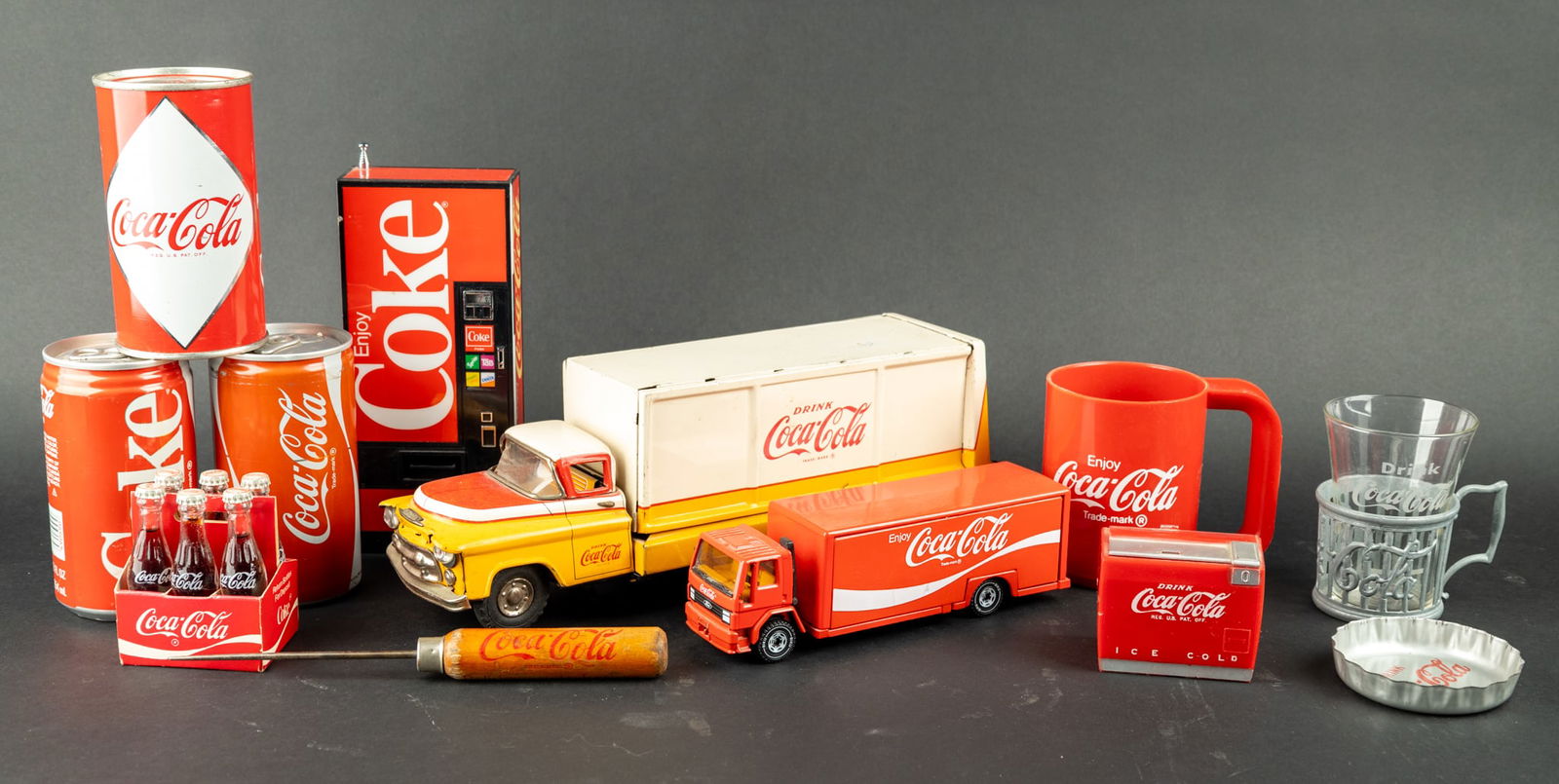 Lot of 12 Vintage Coca-Cola Collectibles (1 of 4)