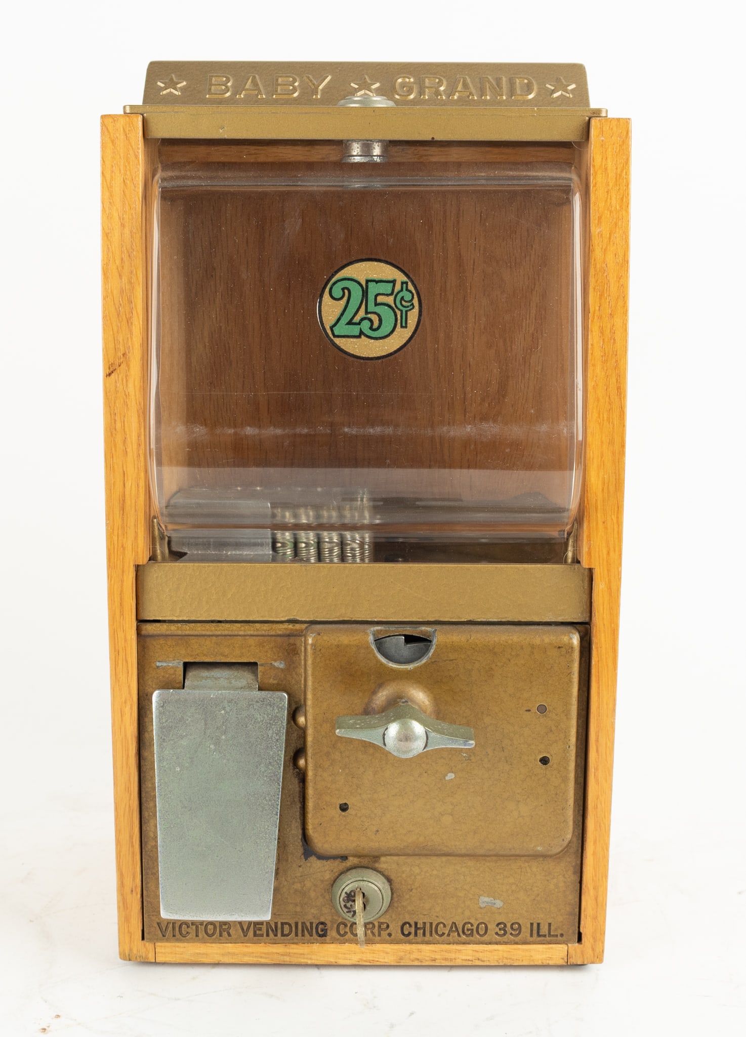 Vintage Victor Baby Grand Gumball Machine (1 of 6)