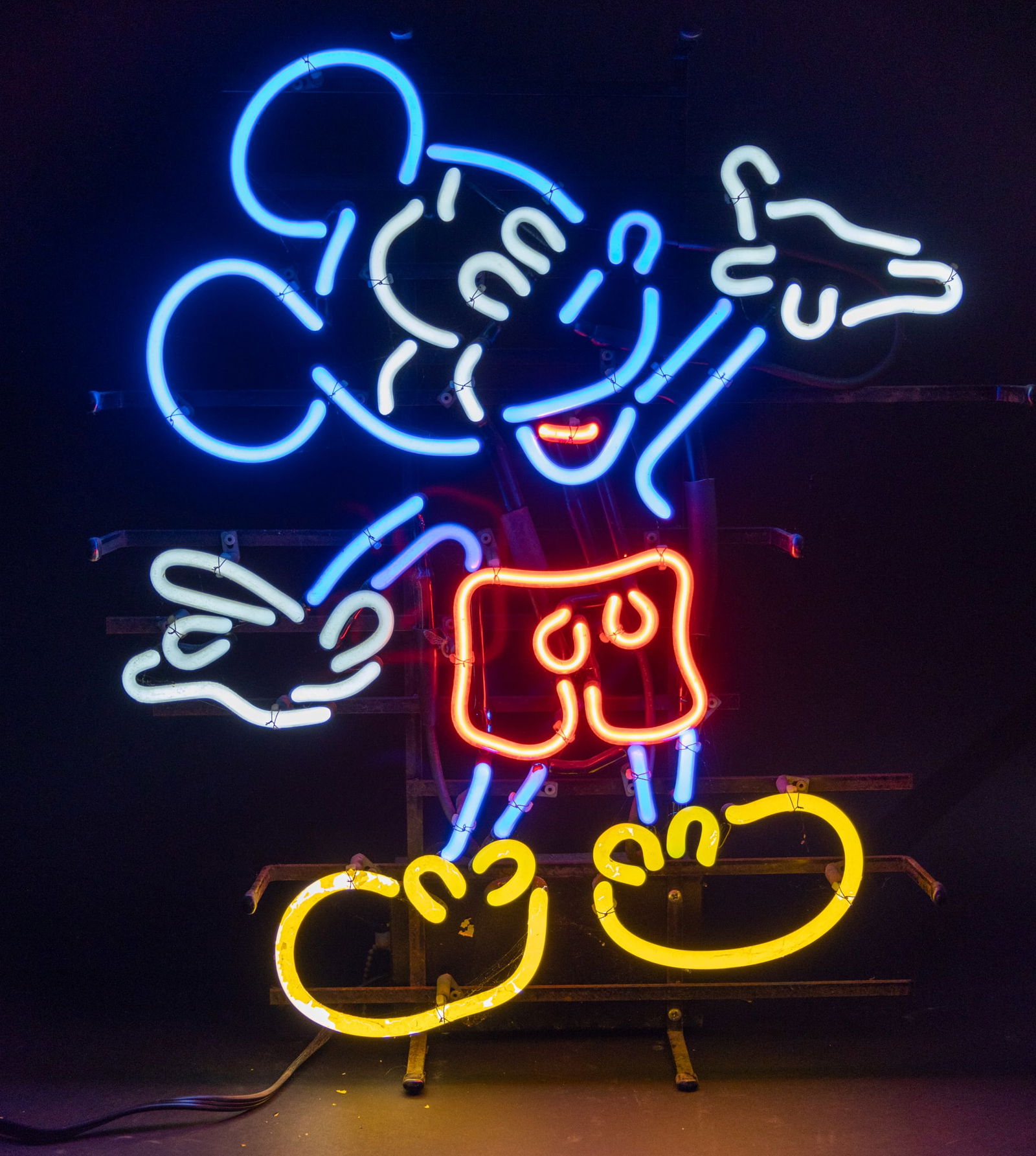 Vintage Mickey Mouse Neon Sign (1 of 6)