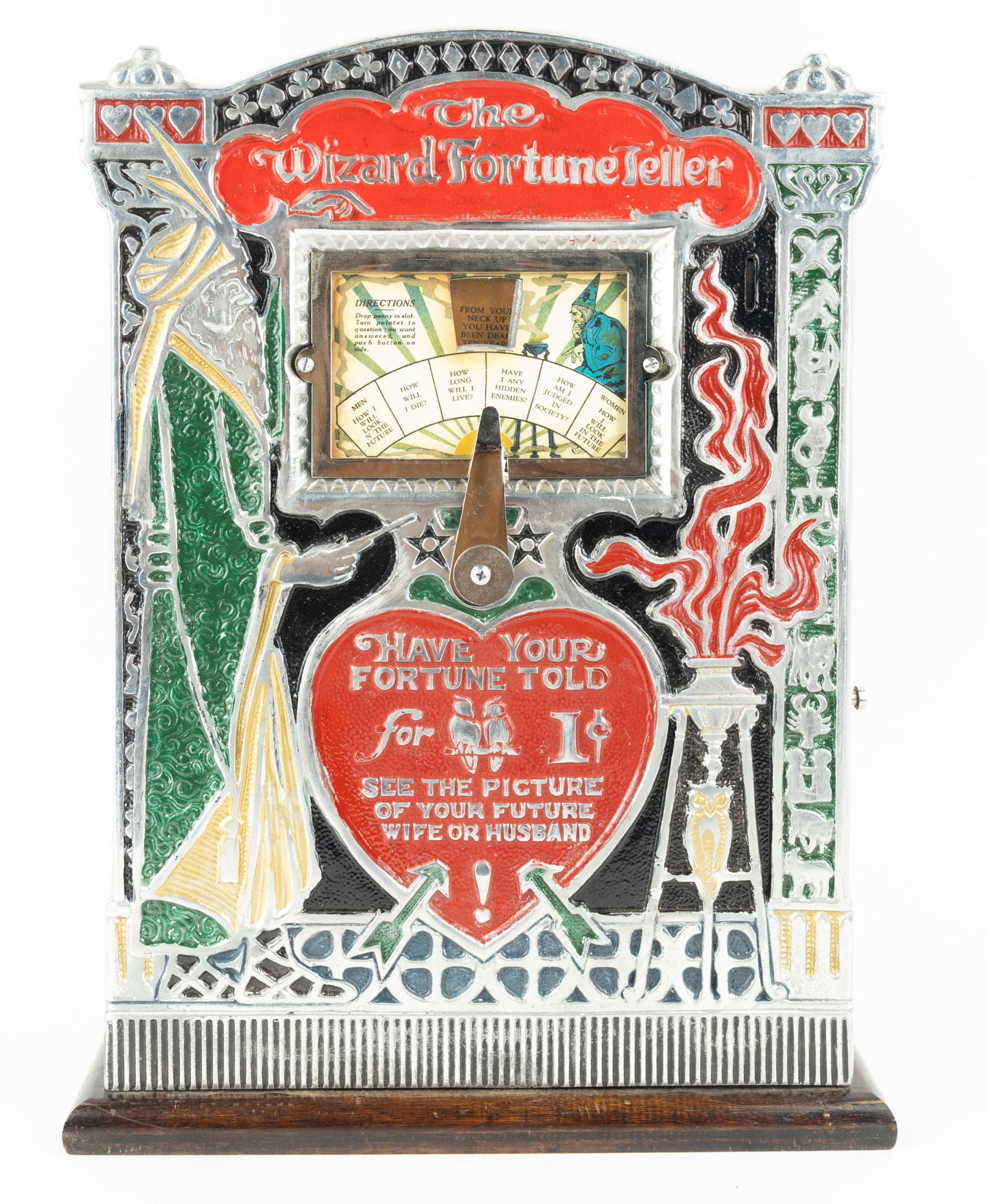 Wizard Fortune Teller Coin Op Arcade Machine (1 of 7)