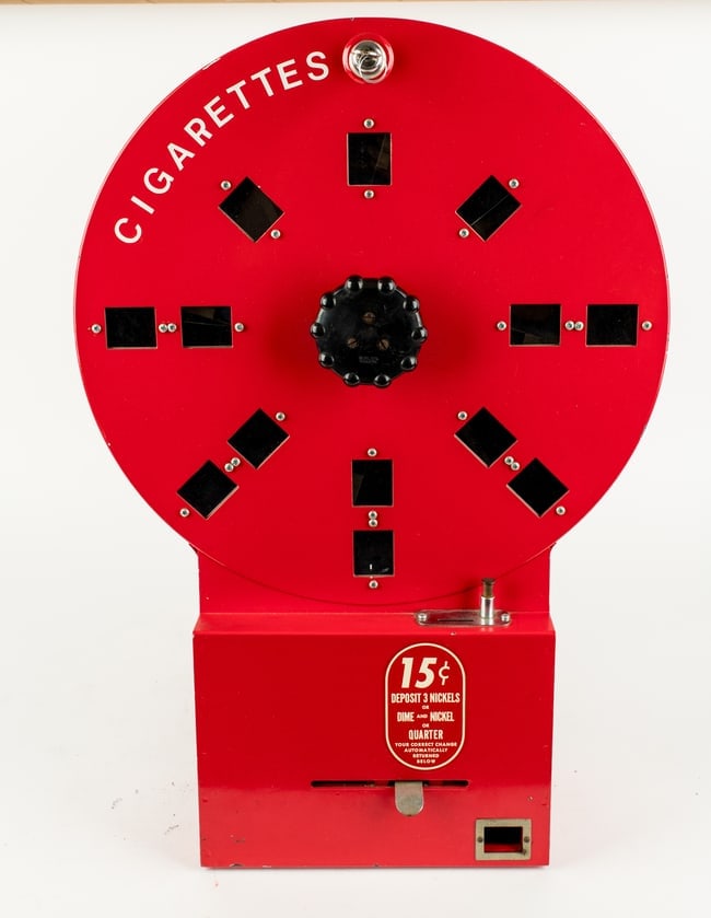 Vintage Dial A Smoke Vending Machine (1 of 6)