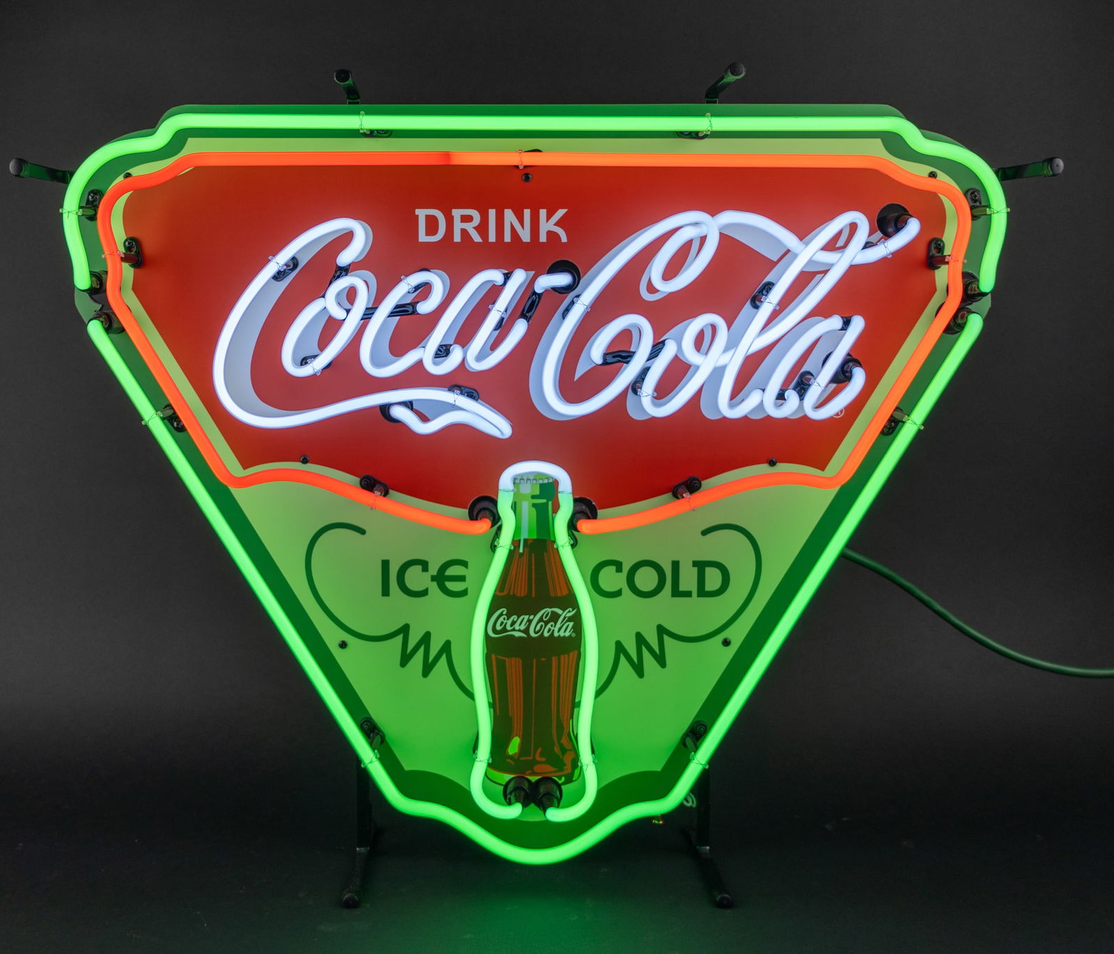 Neon Sign Drink Coca Cola Ice Cold (1 of 3)