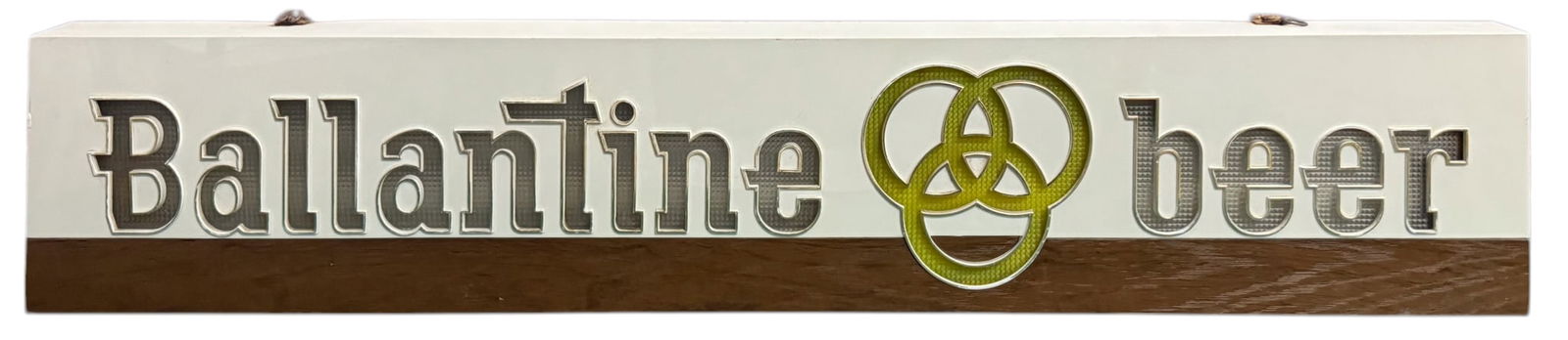 Vintage Ballantine Beer Illuminated Advertising (1 of 3)