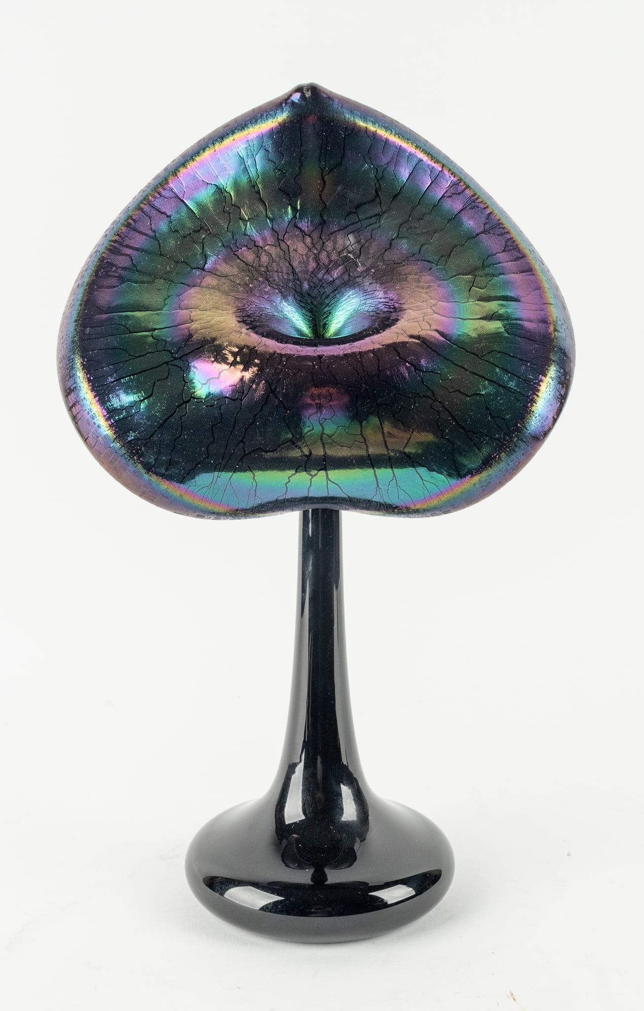 Stuart Ableman Signed Jack in the Pulpit Vase (1 of 7)