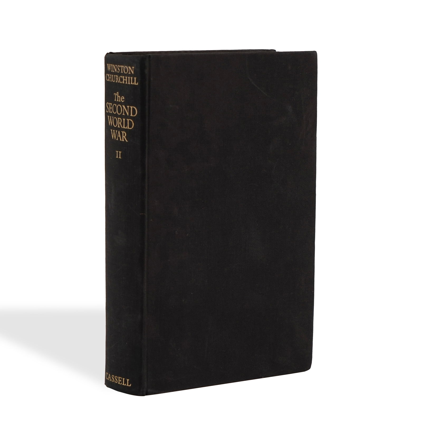 WINSTON S. CHURCHILL SIGNED BOOK "THE SECOND WORLD WAR: THEIR FINEST HOUR" (1 of 5)