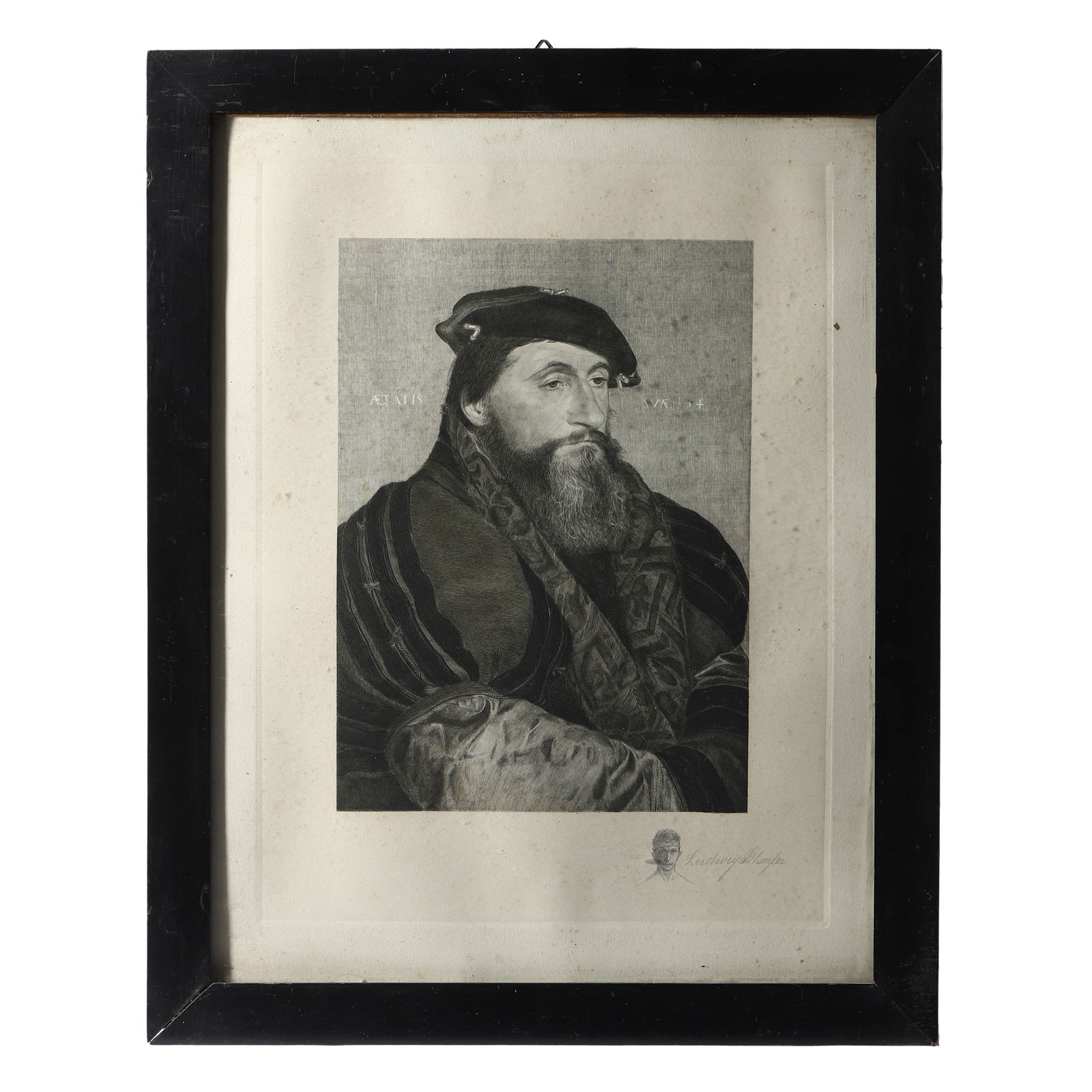 PORTRAIT D’ANTOINE LE BON, AFTER HANS HOLBEIN THE YOUNGER (1543) (1 of 7)