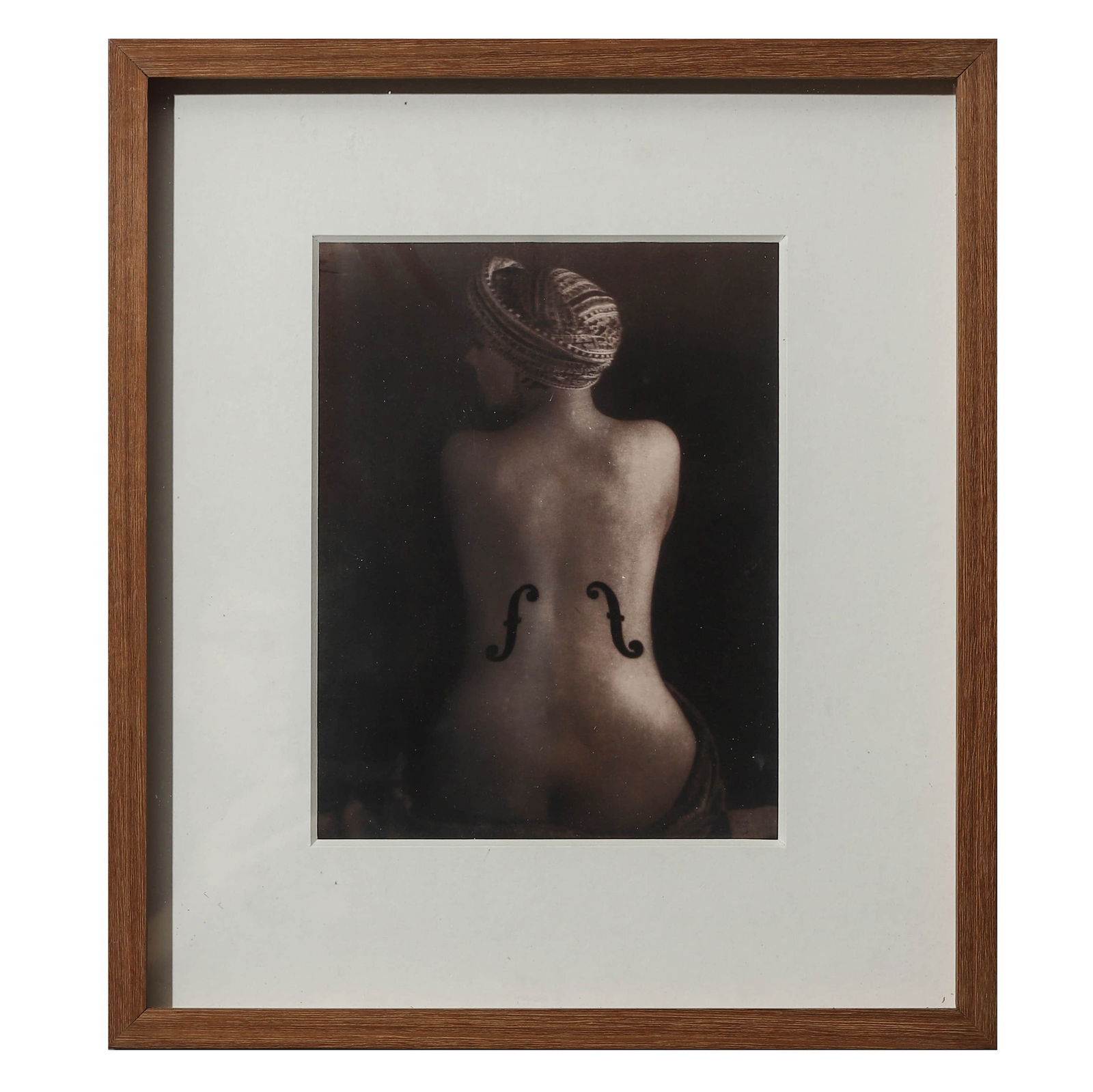 MAN RAY (1890–1976)LE VIOLON D’INGRES, 1924: Artist: MAN RAY (1890–1976) Title: Le Violon d’Ingres Period: 1924 Materials: Gelatin silver print, mounted on board Signature: The work is signed and dated in ink “Man Ray 1924” (lower ri