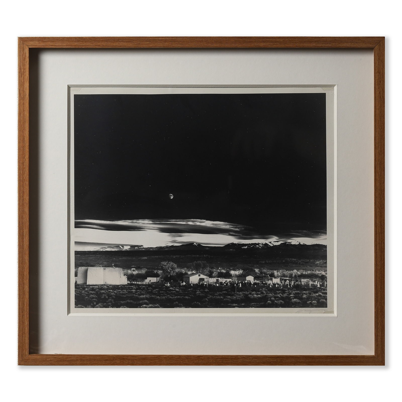 ANSEL ADAMS (1902–1984) ,MOONRISE, HERNANDEZ, NEW MEXICO, 1941 (1 of 2)