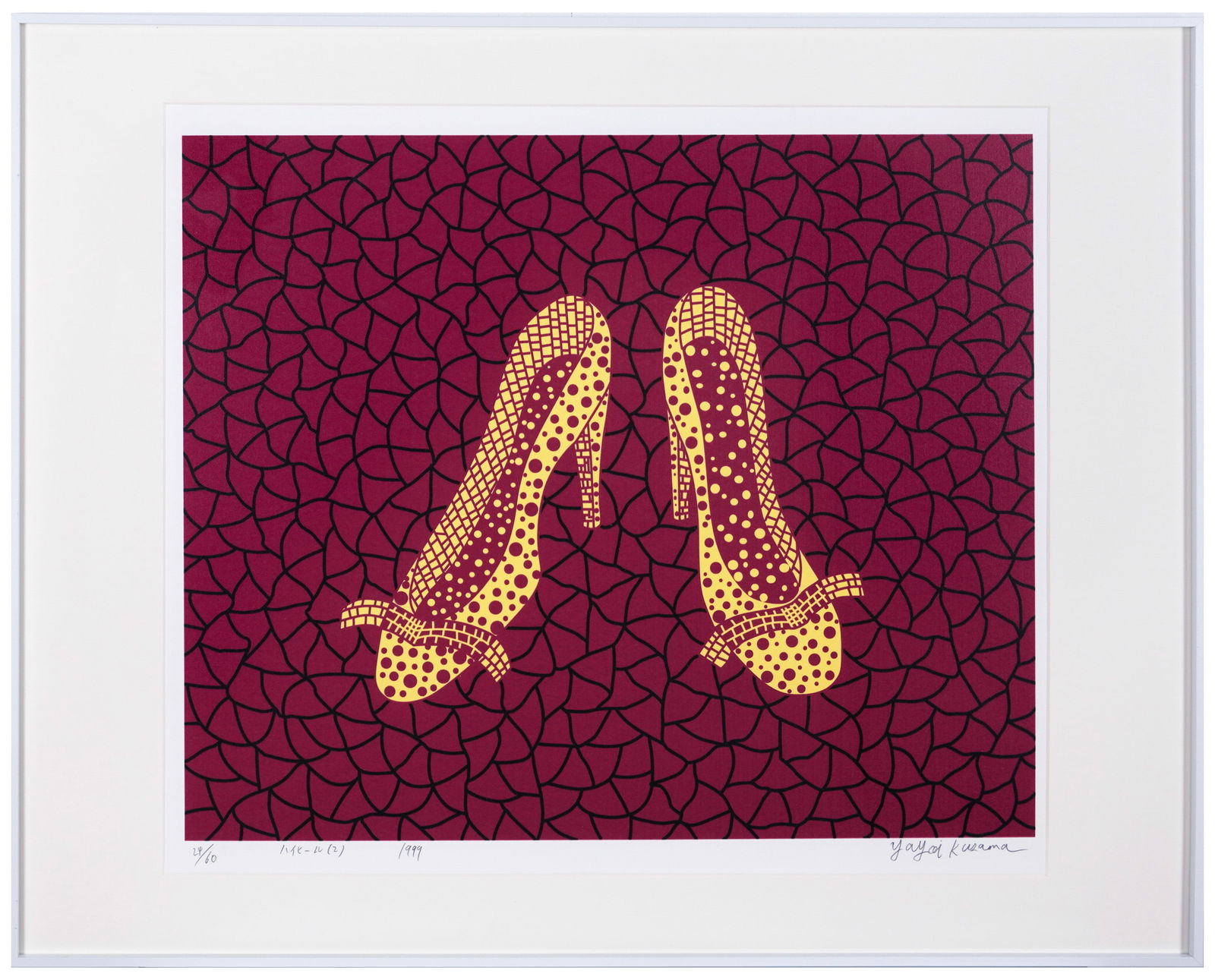 YAYOI KUSAMA (B.1929), SILKSCREEN PRINT (1 of 1)