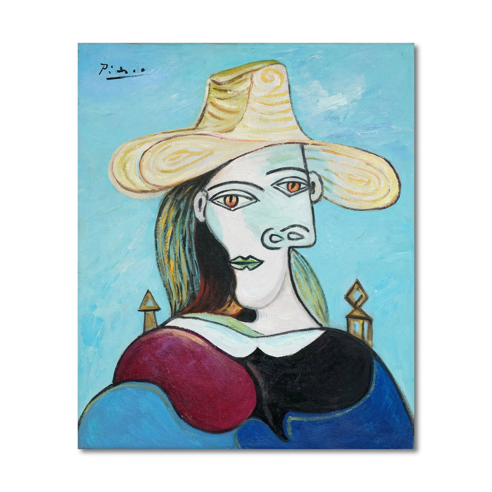 PABLO PICASSO (1881-1973), OIL ON CANVAS (1 of 2)