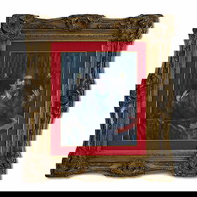 FRANCIS BACON (1909-1992), OIL ON CANVAS: Image dimensions: 18 7/8 by 14 7/8 inches (48 by 38 cm) Signed (verso) Francis Bacon (1909-1992) remains one of the most influential and enigmatic figures in 20th-century art. An Irish-born painter, h