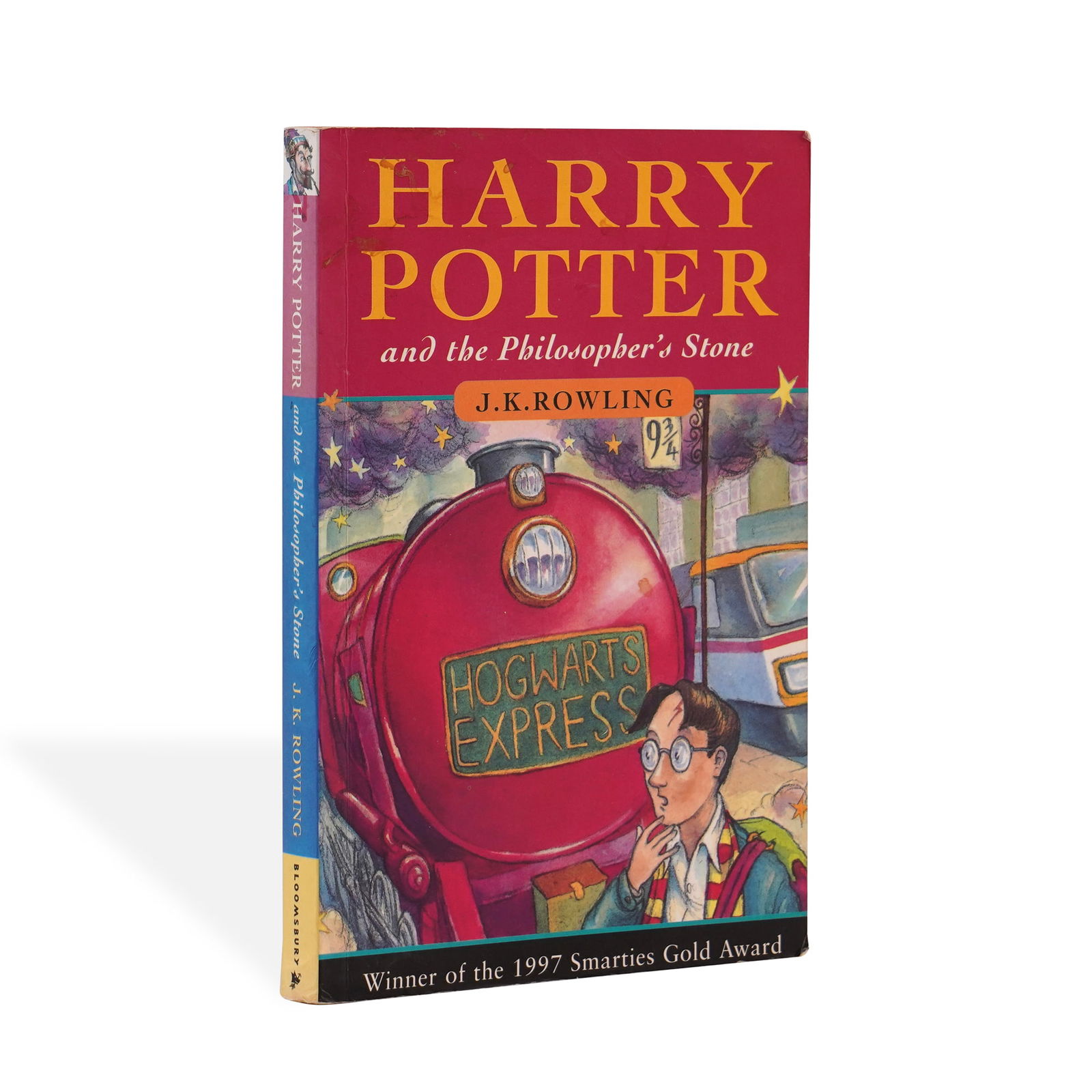 J.K. ROWLING SIGNED "HARRY POTTER AND THE PHILOSOPHER'S STONE" FIRST EDITION (1 of 5)