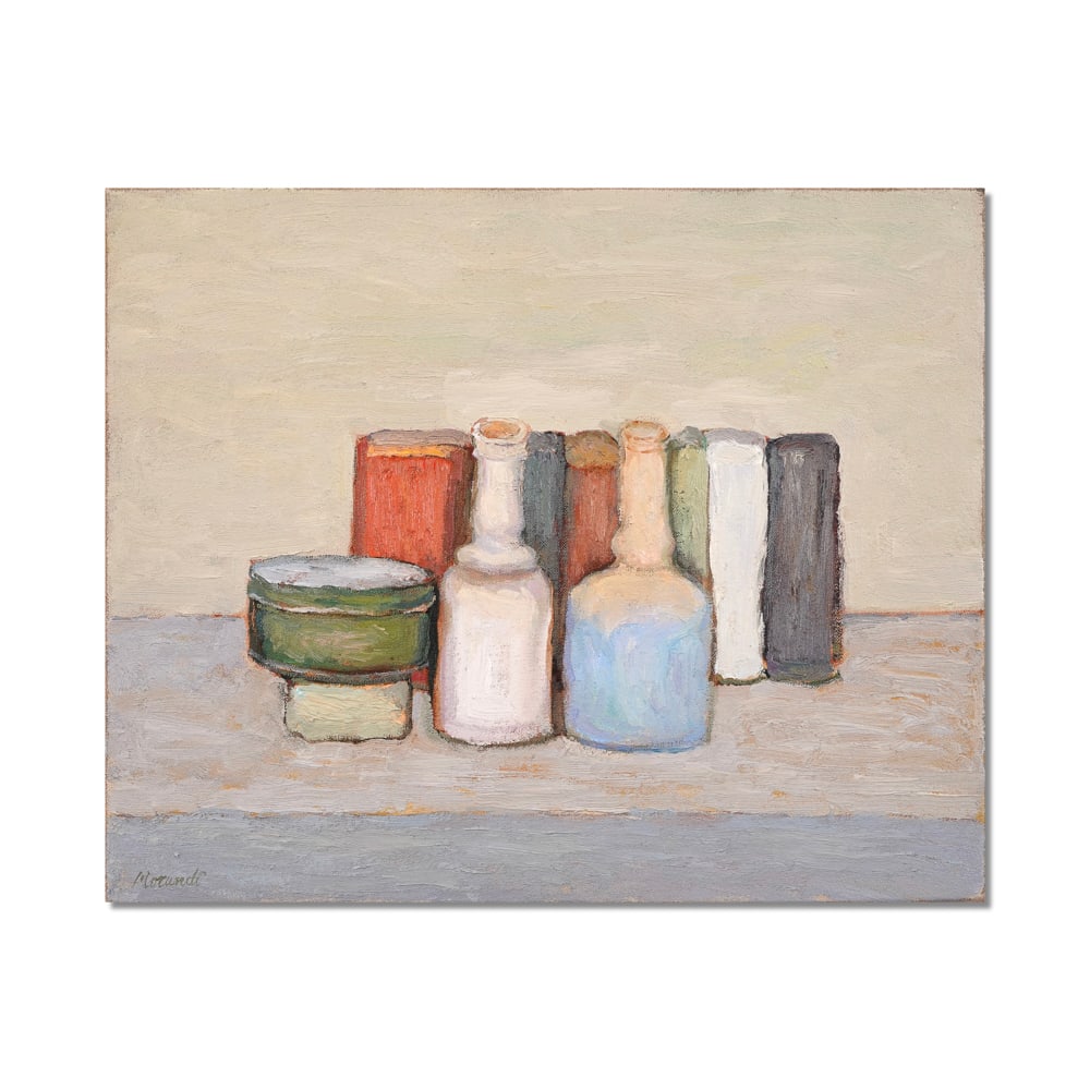 GIORGIO MORANDI (1890-1964), OIL ON CANVAS (1 of 2)