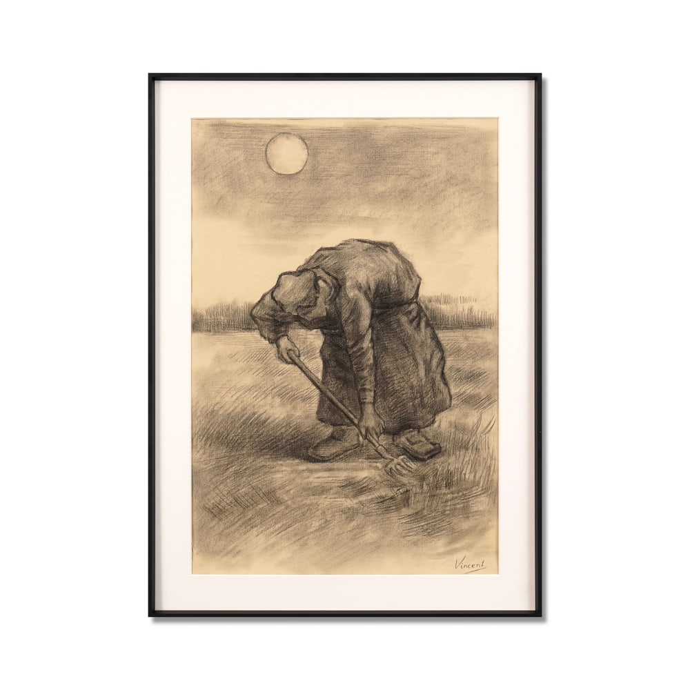 VINCENT VAN GOGH (1853-1890), CHARCOAL ON PAPER (1 of 2)