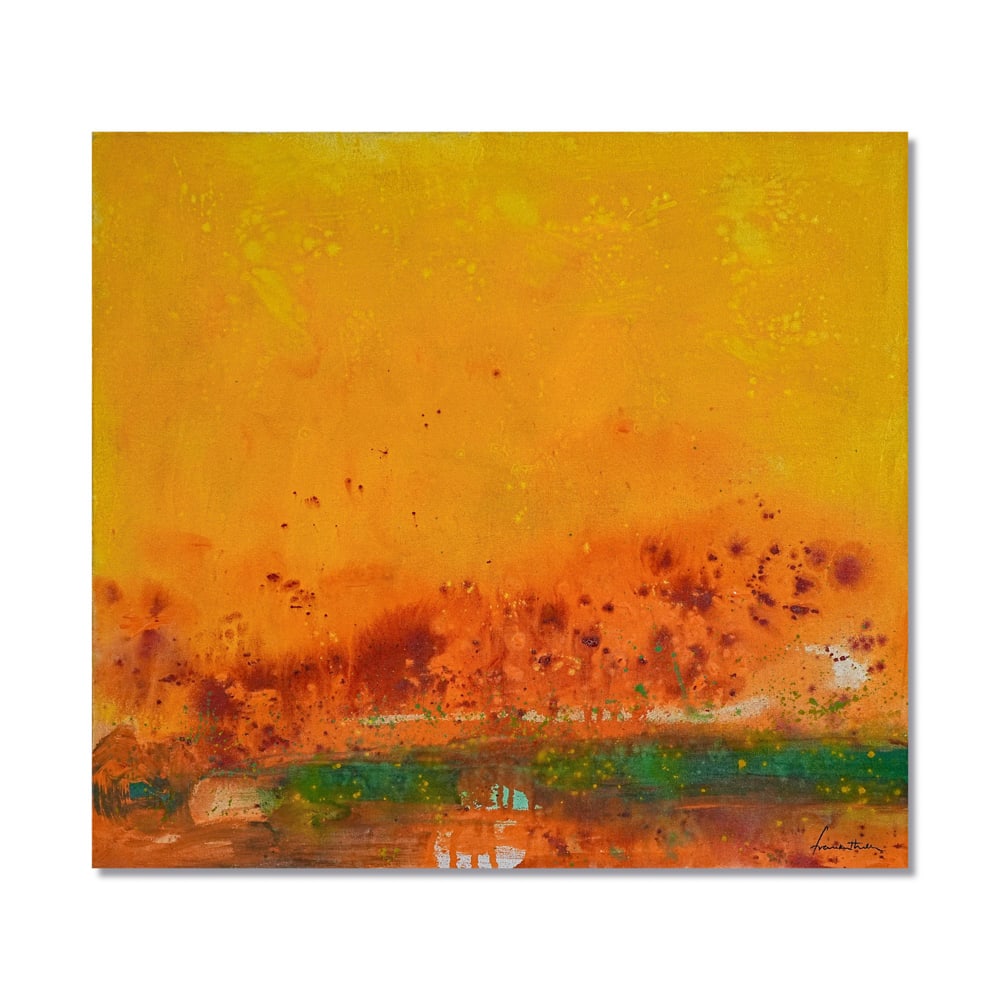 HELEN FRANKENTHALER (1928-2011), ACRYLIC ON CANVAS (1 of 2)