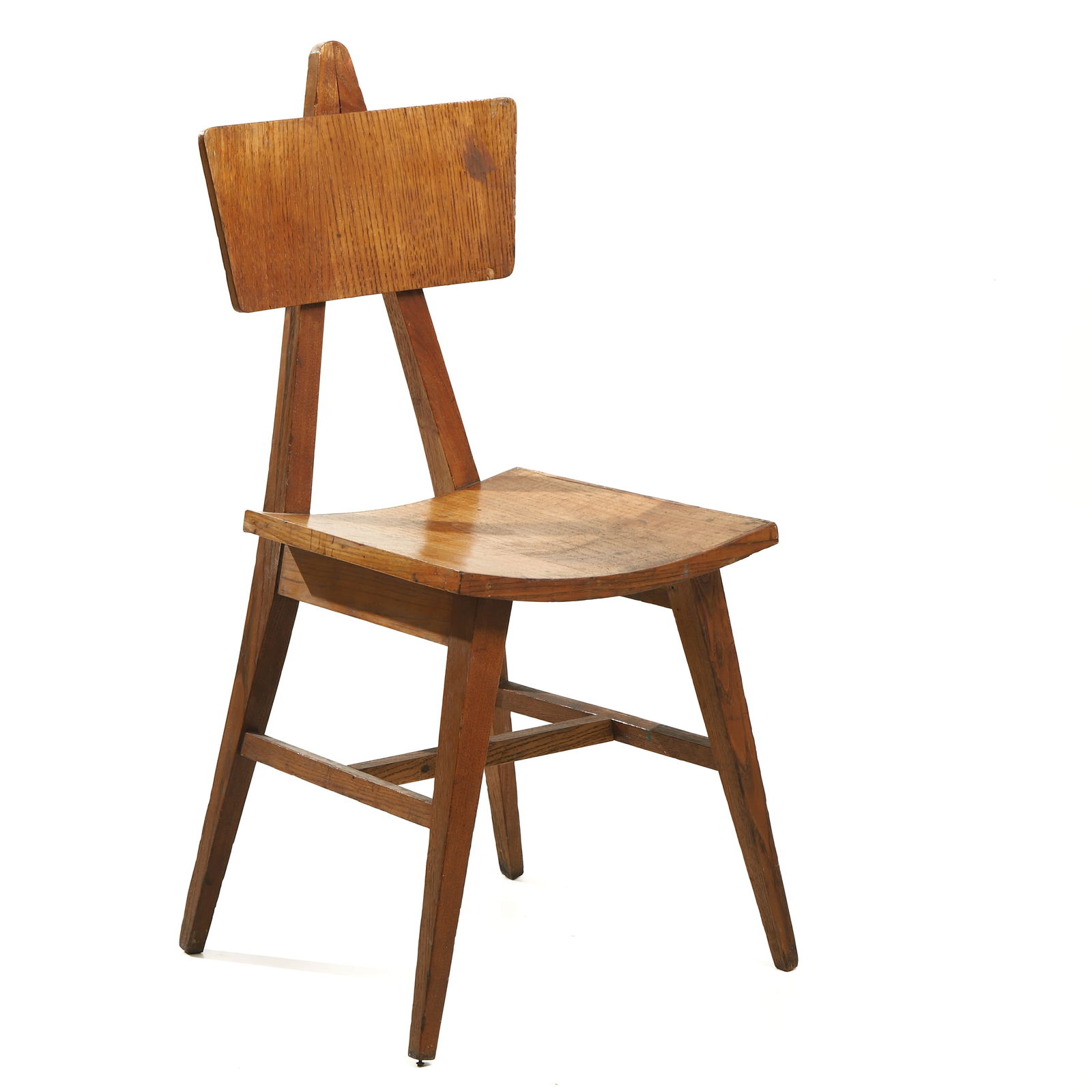 RUSTIC HANDCRAFTED WOODEN SIDE CHAIR (1 of 6)