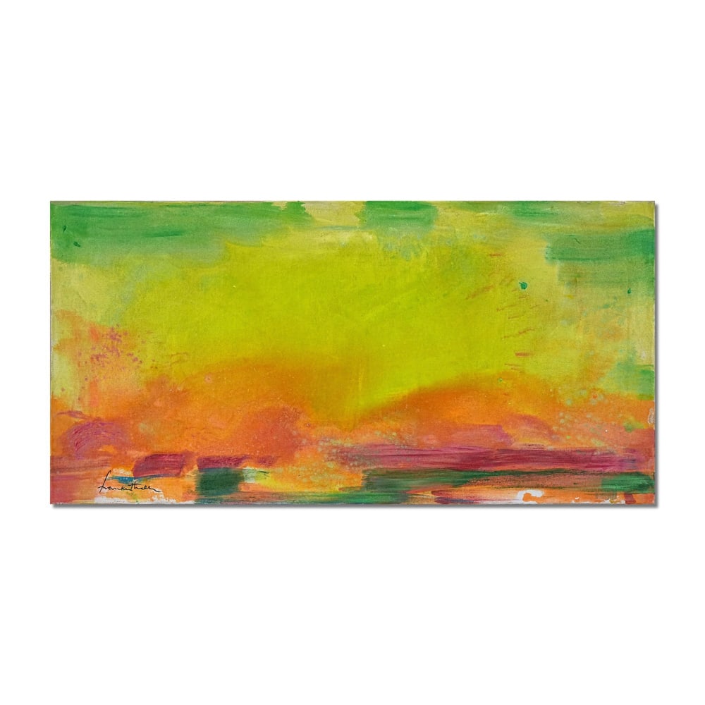 HELEN FRANKENTHALER (1928-2011), ACRYLIC ON CANVAS (1 of 2)