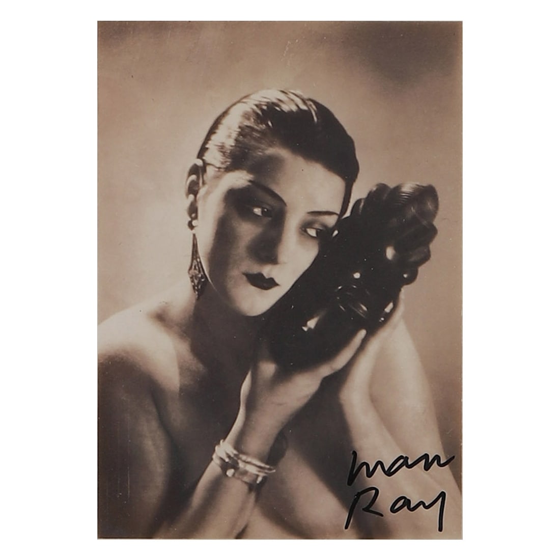 KIKI (ALICE PRIN) PORTRAIT, PHOTOGRAPHED BY MAN RAY (1 of 3)
